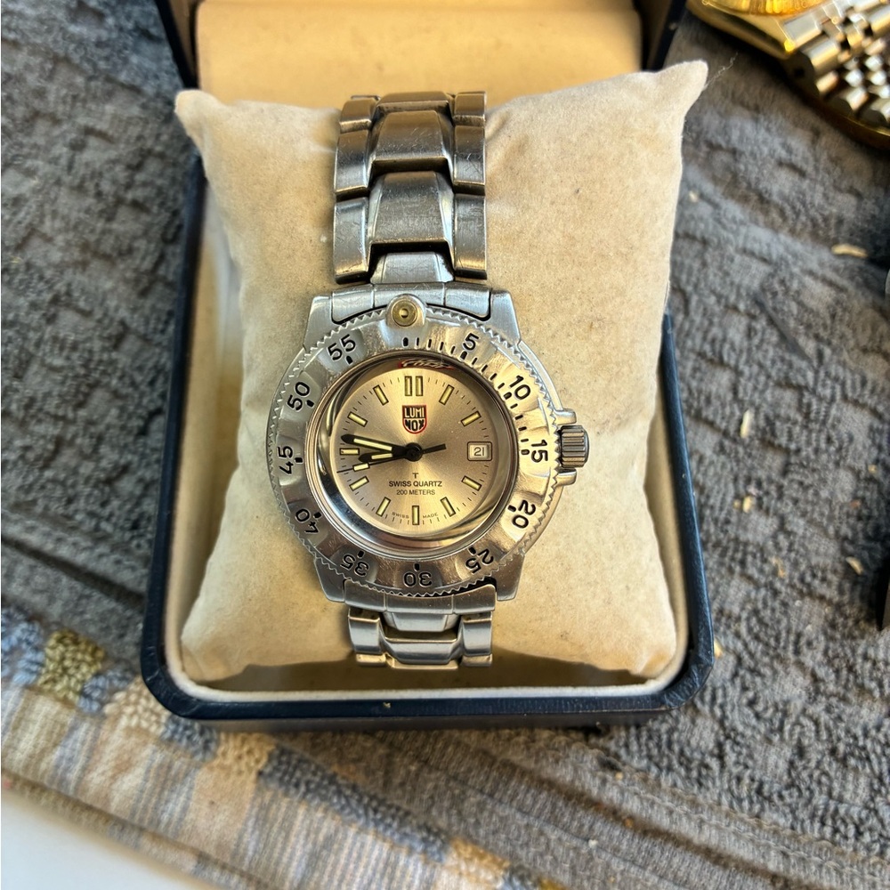 Luminox Stainless Steel Dive Watch in Silver